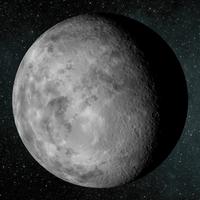 Artist's concept of a rocky exoplanet (Kepler-37b).